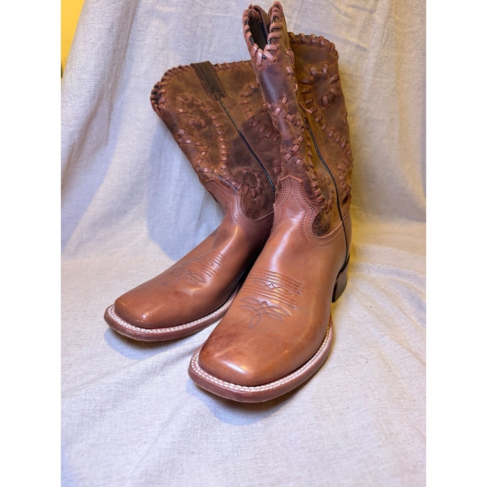 Stetson Brown Cowboy Boots Women's size 8